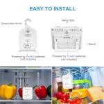 Wireless Fridge Thermometer with Freezer Alarm