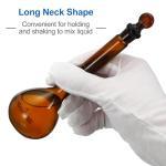 PATIKIL 50ml Borosilicate Glass Volumetric Flasks - 2 Pcs