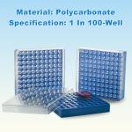 CryoKing 100-Well Freezer Lab Storage Boxes