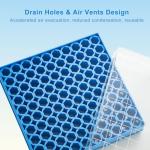 CryoKing 100-Well Freezer Lab Storage Boxes