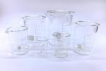 Glass Beaker Set with 6 Measurement Sizes