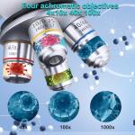 Herwicm Research Grade Trinocular Microscope with USB Camera