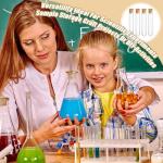 100PCS Glass Test Tubes with Cork Stoppers