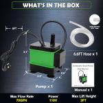 Stropum Automatic HVAC Condensate Pump with Sensor
