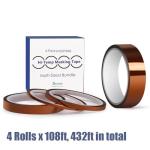 ELEGOO High Temp Polyimide Tape - 4 Pack