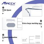 Maccx Borosilicate Glass Beakers, 3 Sizes