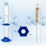 ScitoLAB 5 Pack 100 ml Graduated Cylinders