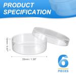 Petri Dishes with Lids, 6-Pack - 35mm