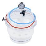 Polycarbonate Vacuum Desiccator with Double Valve, 250mm