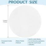 200 Pcs 15 cm Filter Paper for Labs