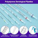 Sterile 50ml Polystyrene Serological Pipettes - Pack of 25