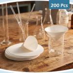 200 Pcs 15 cm Filter Paper for Labs