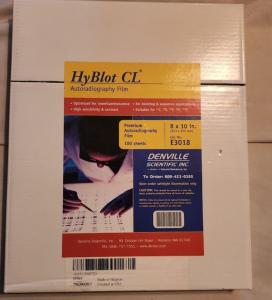 Denville HyBlot CL Autoradiography Film, 100 Sheets