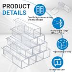 200pcs 1.5ml Plastic Cuvettes for Spectrophotometers