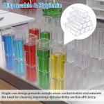 200pcs 1.5ml Plastic Cuvettes for Spectrophotometers