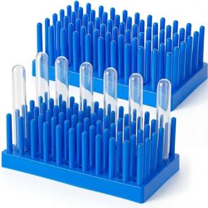 Thyle Blue Plastic Test Tube Rack - 2 Pack
