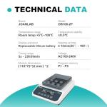 JOANLAB Programmable Double Position Dry Bath Incubator
