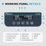JOANLAB Programmable Double Position Dry Bath Incubator