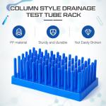 Thyle Blue Plastic Test Tube Rack - 2 Pack