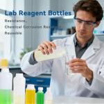 16oz Plastic Bottles with Caps, 4 Pack