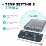 JOANLAB Programmable Double Position Dry Bath Incubator