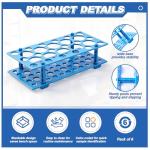 LemonRoad 6 Pack Test Tube Rack - Detachable Holder