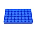 Blue Vial Rack for 20/60ml HPLC Bottles