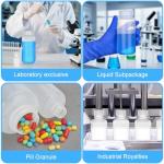 Pack of 5 Leak Proof Plastic Sample Bottles