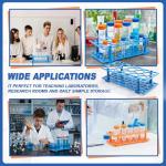 LemonRoad 6 Pack Test Tube Rack - Detachable Holder