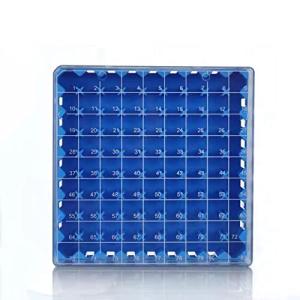 Polycarbonate Cryogenic Storage Box for Cryotubes