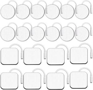 20-Pack Latex-Free TENS Unit Replacement Pads