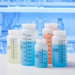 12 Pack 16oz Plastic Sample Bottles with Caps