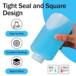 4oz Plastic Lab Chemical Reagent Bottles (2 Pack)