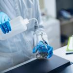 Clear Plastic Wash Bottles - 6 Pack, 1000ml