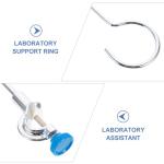 NULYLU 80mm Flask Holder Ring with Retort Clamp