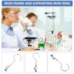 NULYLU 80mm Flask Holder Ring with Retort Clamp