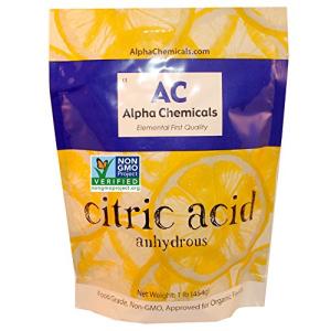 Organic Citric Acid - 1 Pound, Food Grade