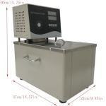 220V Digital Heated Circulating Bath, 5L, 0-300°C