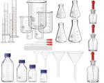 31-Piece Lab Glassware Set for Science and Chemistry