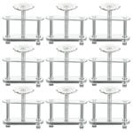 10pcs Adjustable Pinchcock Tubing Clamps for Labs