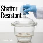 Fristaden Lab Vacuum Glass Desiccator - 240 mm