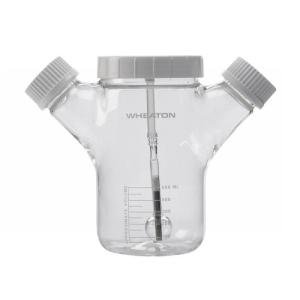 Wheaton 125mL MagnaFlex Glass Spinner Flask