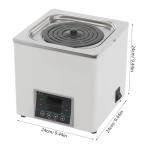 300W 3L Lab Water Bath with Timer