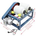 TECHTONGDA 220V Laboratory Horizontal Ball Mill Machine