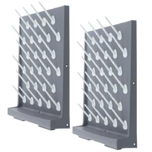 2-Pack Drying Rack for Lab Glassware and Bottles