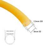 JoyTube 8mm Natural Latex Surgical Rubber Tubing