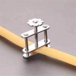 10-Piece Stainless Steel Screw Clip Lab Set