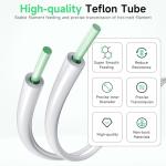 PTFE Teflon Tubing 2.5mm ID x 4mm OD