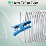 PTFE Teflon Tubing 2.5mm ID x 4mm OD