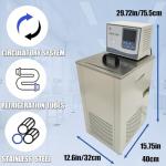 TECHTONGDA 6L Laboratory Chiller Circulator -30℃ to 100℃